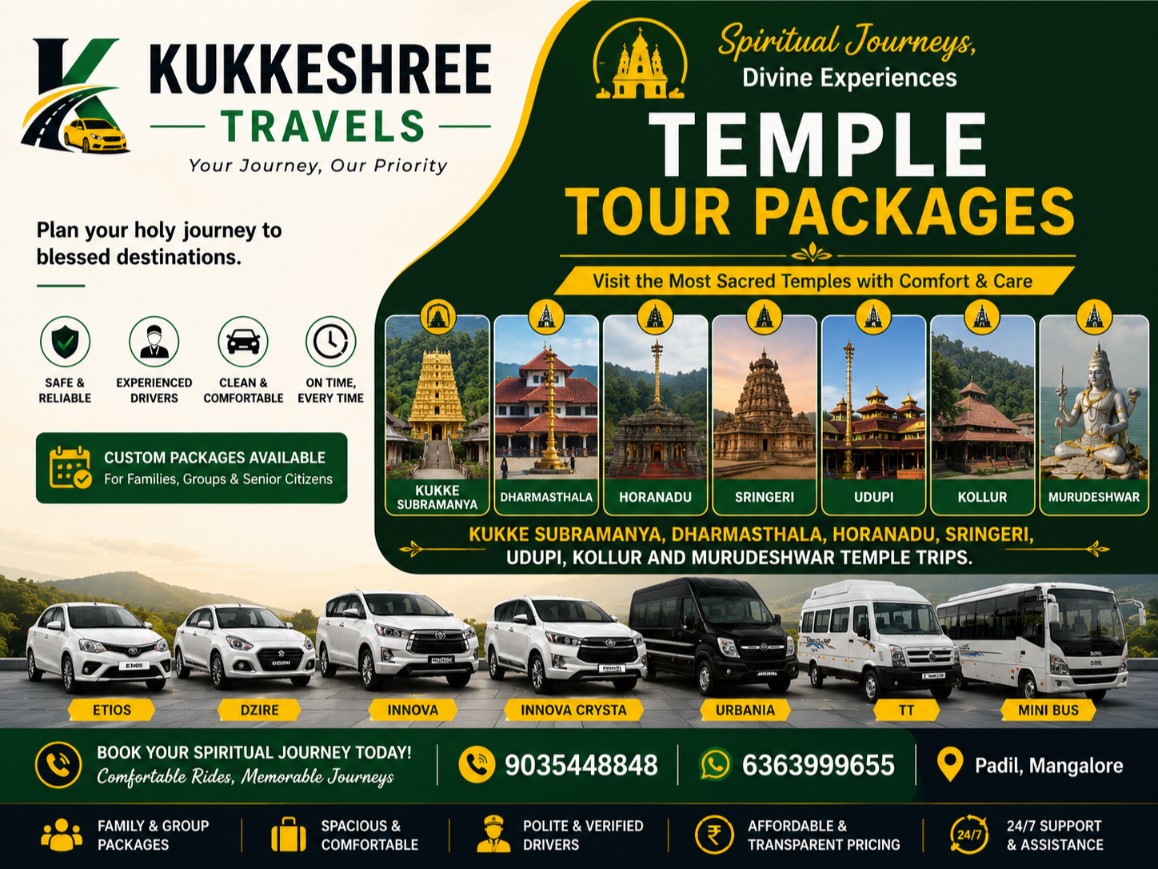 Temple tour taxi packages